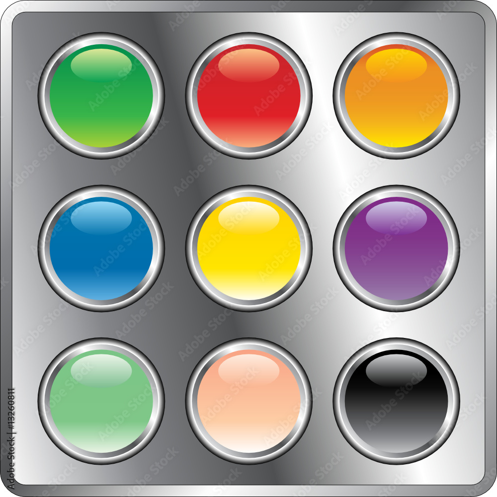 color metal buttons color metal buttons