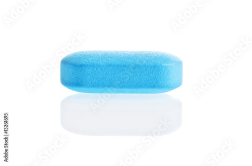 pills and tablets isolated on white