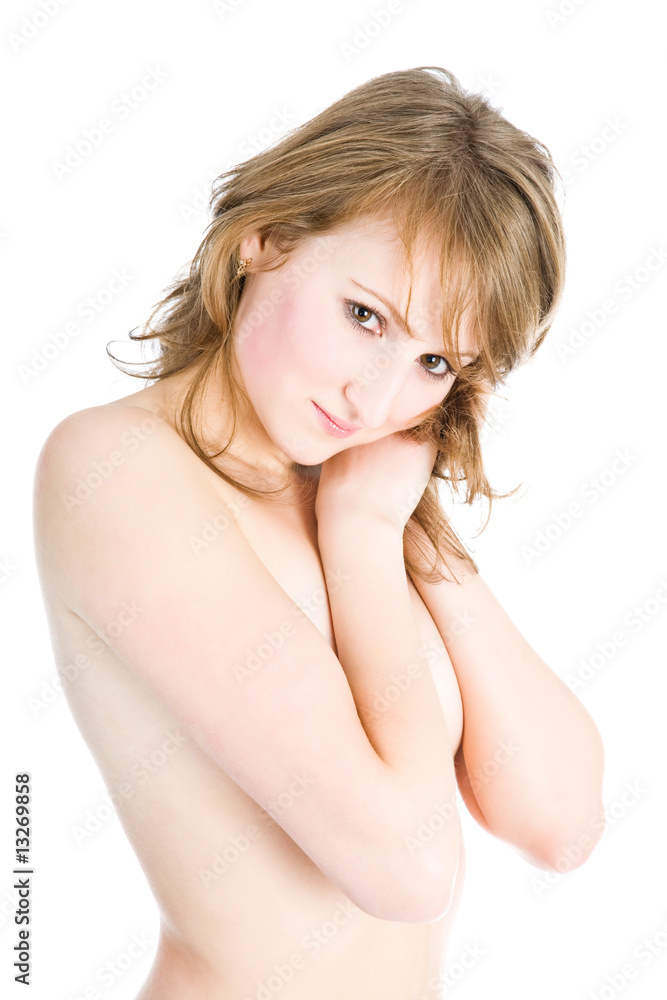 Fototapeta premium Nude perfect bodied woman