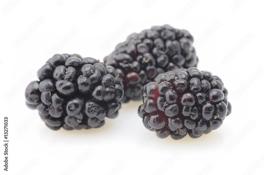Blackberries closeup Blackberries closeup