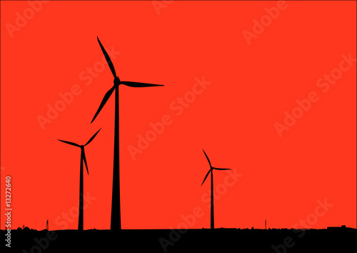 Windpower in Red