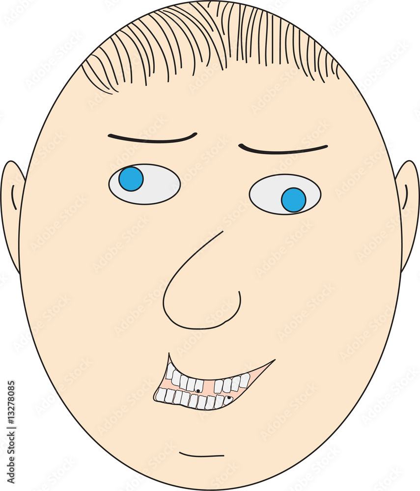 Obraz premium Smiling a man