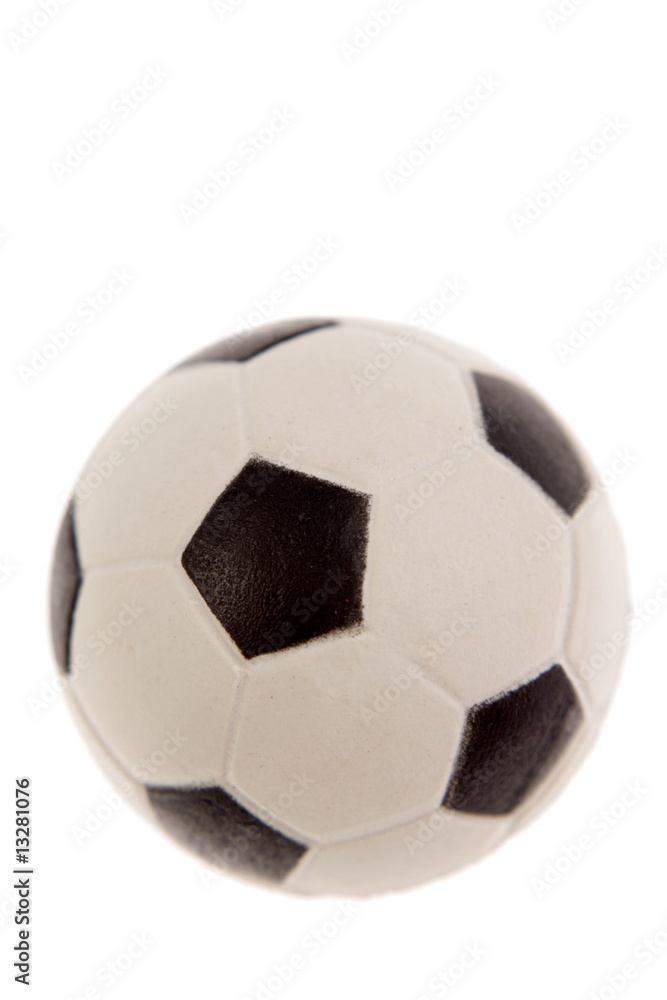 Fototapeta premium Football isolated on white background