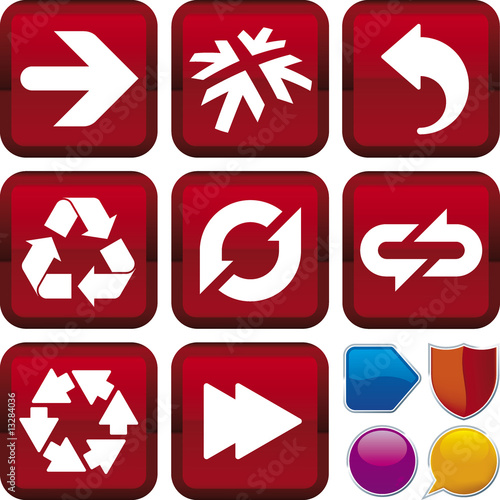 arrow icon set