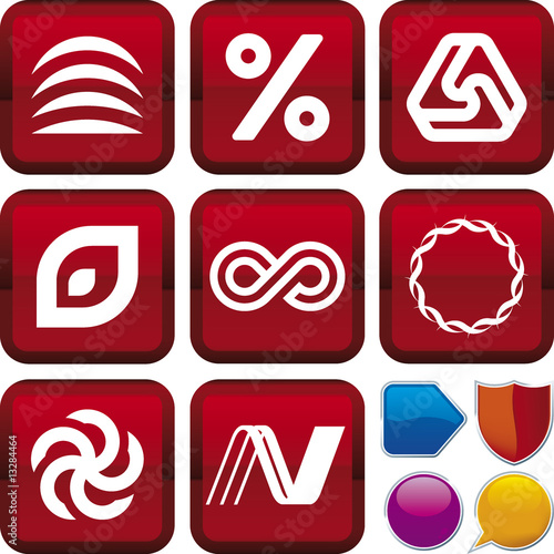 geometry icon set