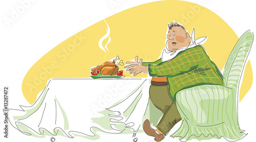 Big boy's lunch