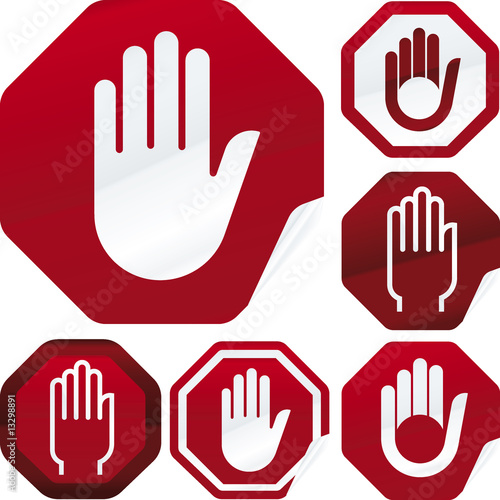 stop hand