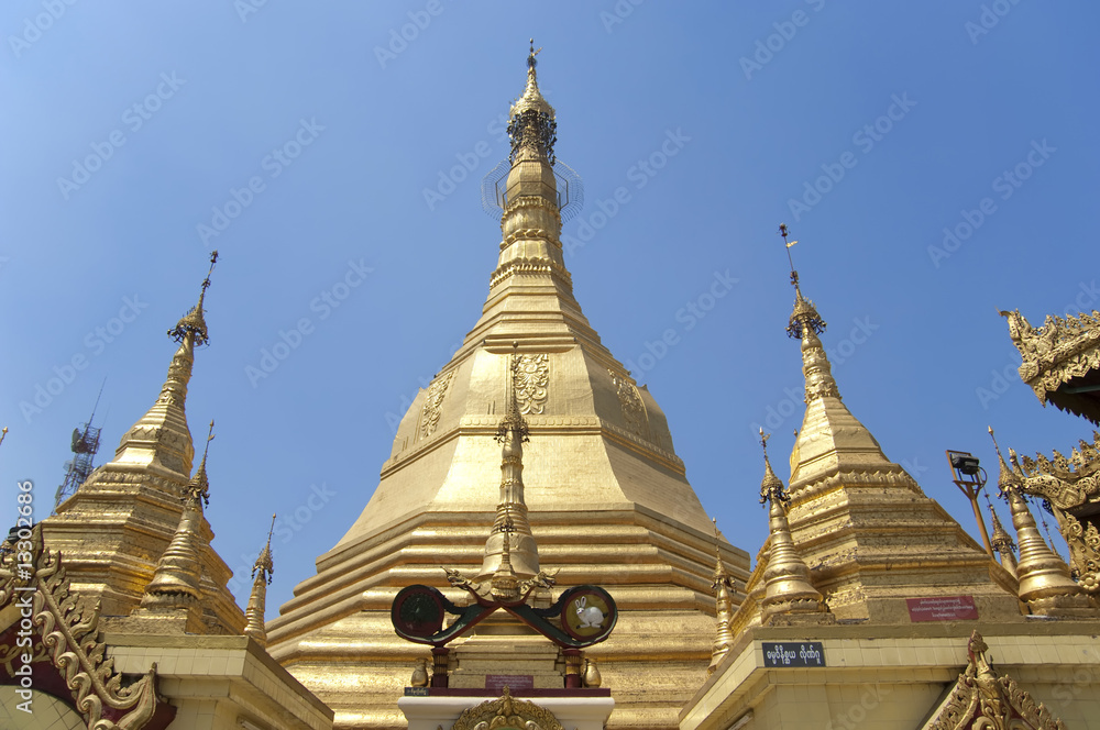 Myanmar Yangon - Sule Pagoda