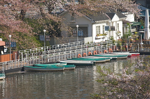 皇居外濠のボート乗場