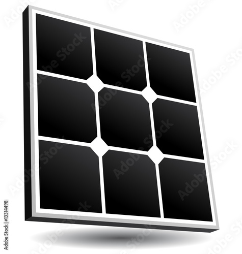 Solar pannel icon