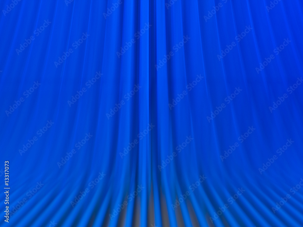 Blue escalator background