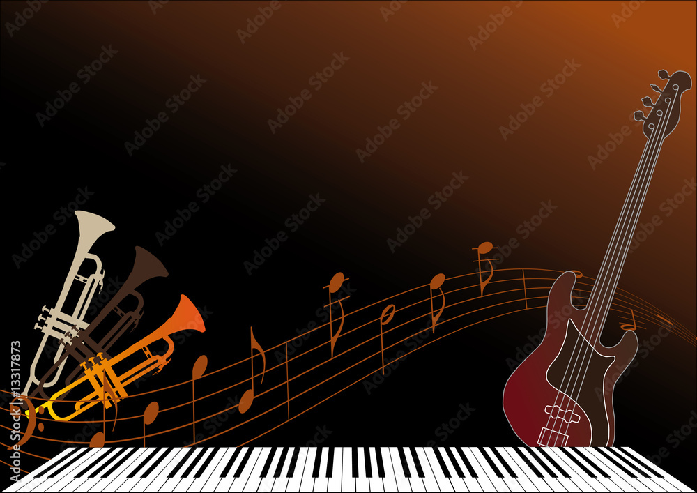 Obraz premium Musical instruments
