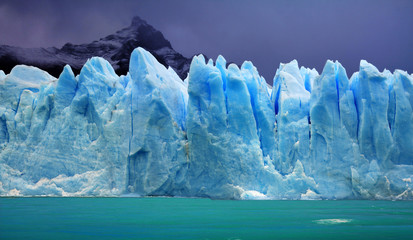 Plexiglas schilderij Gletsjers Perito Moreno gletsjer in Argentinië  © Galina Barskaya