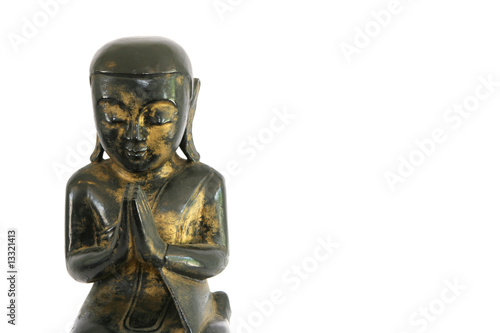 thai statue isolated - travel and tourism.