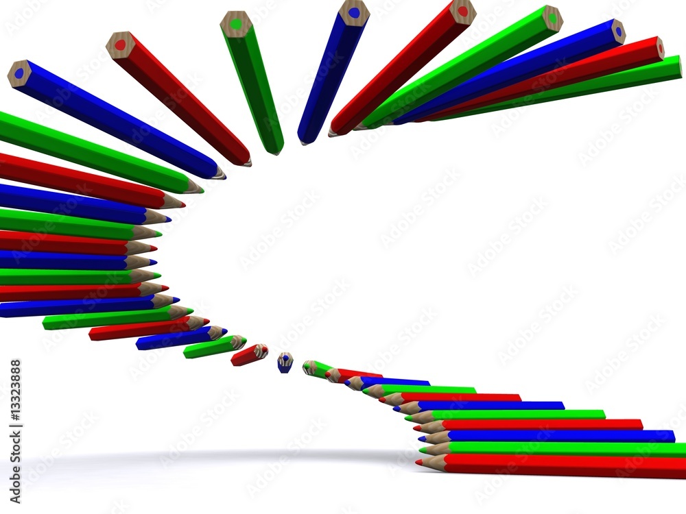 Fototapeta premium pencils