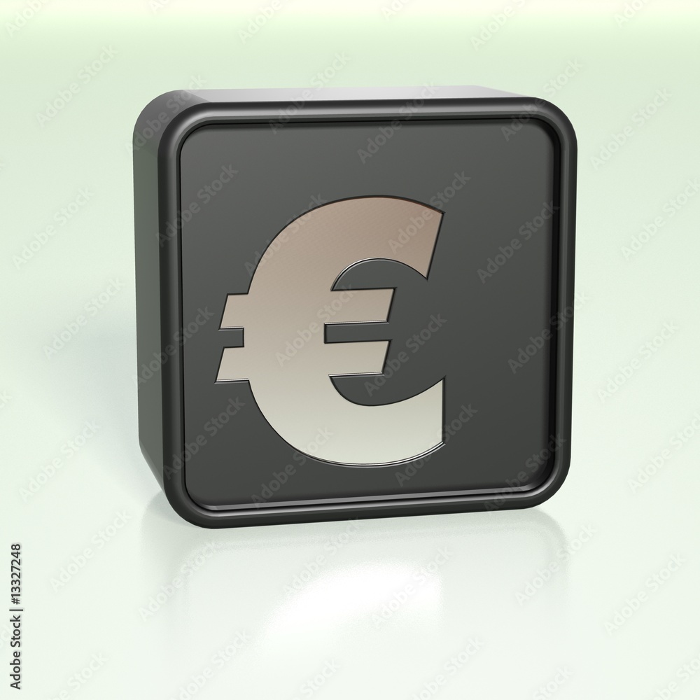 € Symbol - Blackbox - 1 € Symbol - Blackbox - 1