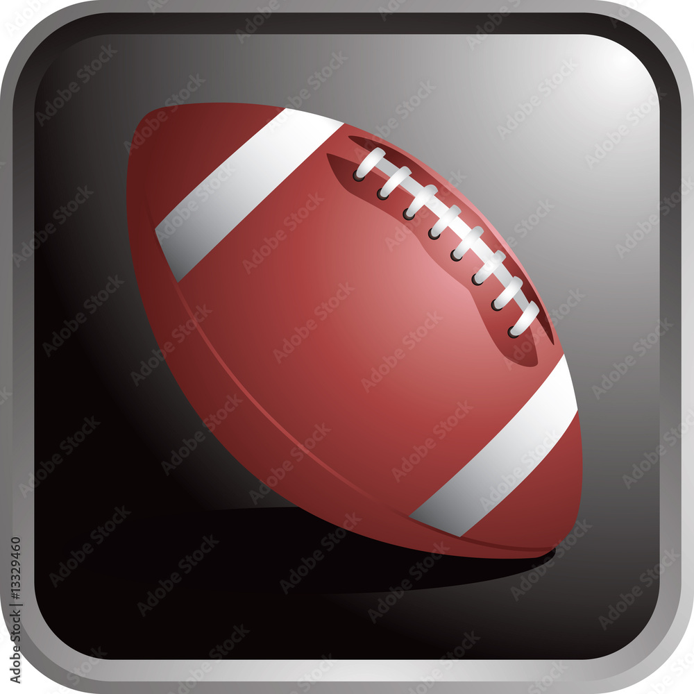 Framed Football Framed Football