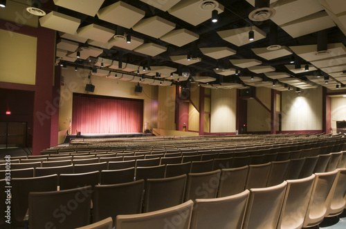 Interior of Auditorium at High School