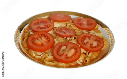 Pasta with tomatoes
