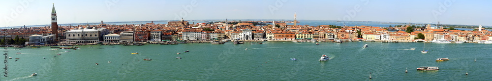 Panorama du Canal de Saint-Marc - Venise, Italie