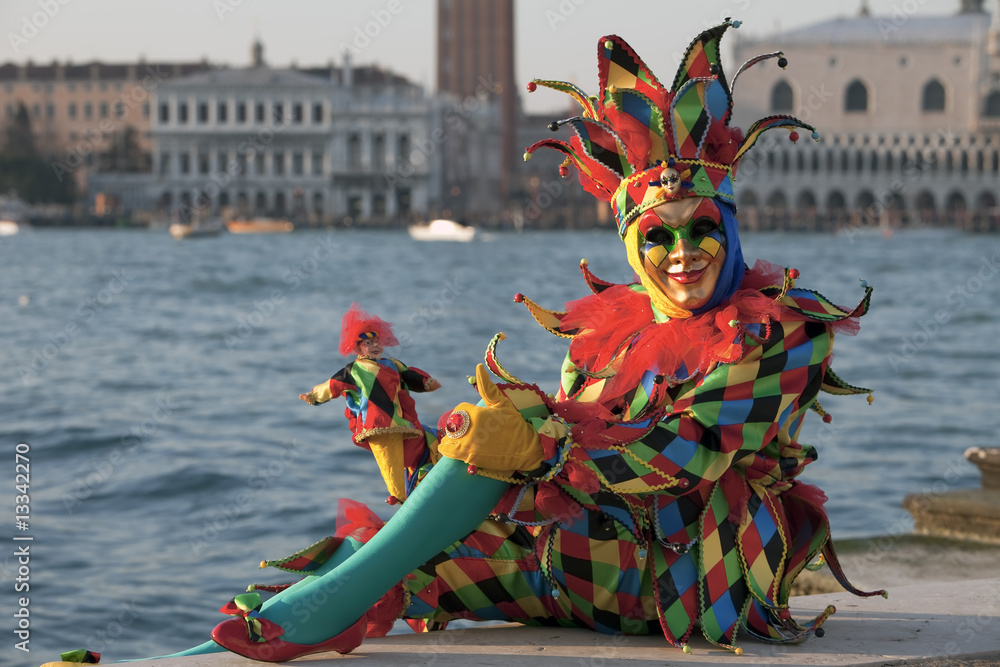 Fototapeta premium Karneval in Venedig