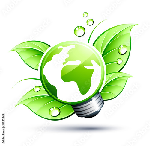 Concept nature verte / énergie verte