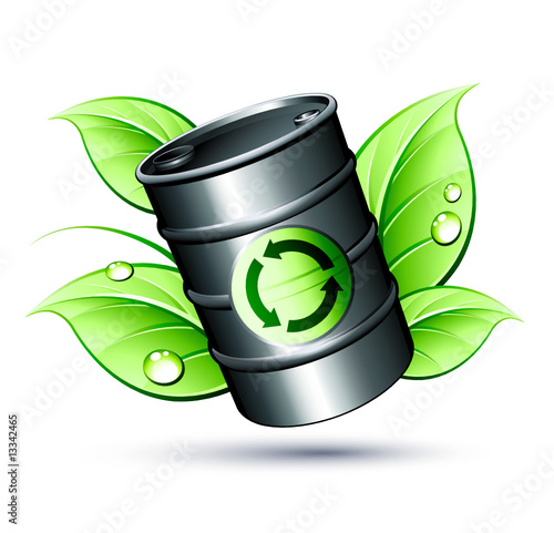 Baril énergie verte et recyclée