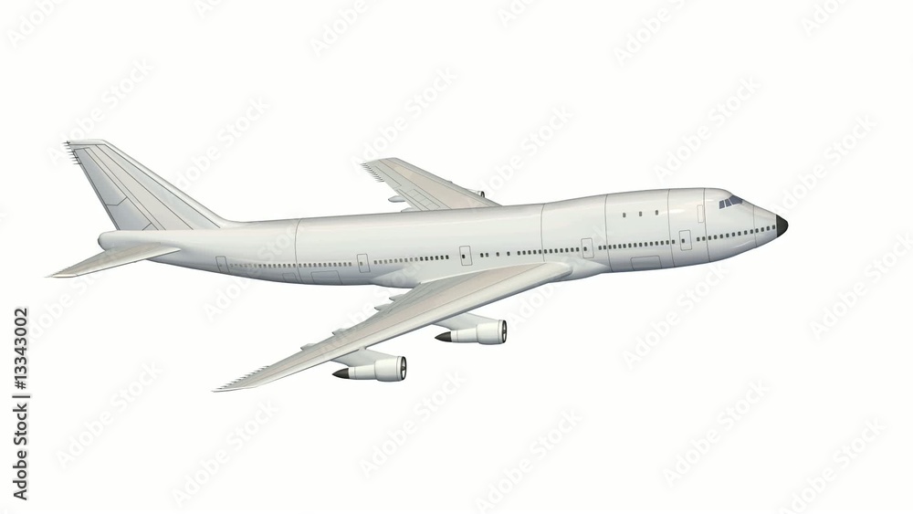 Plane Animation loop hd1080 Plane Animation loop hd1080