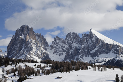 Dolomiten im Winter © Blickfang