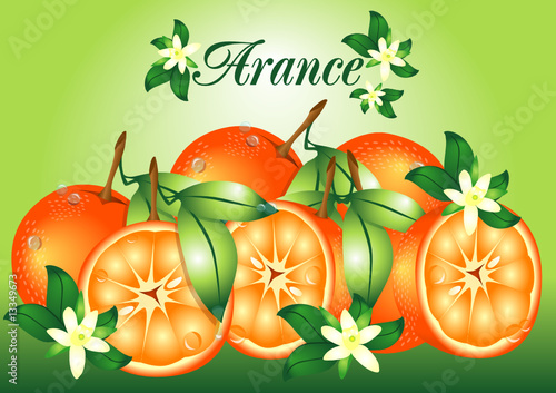 arance e fiori d'arancio