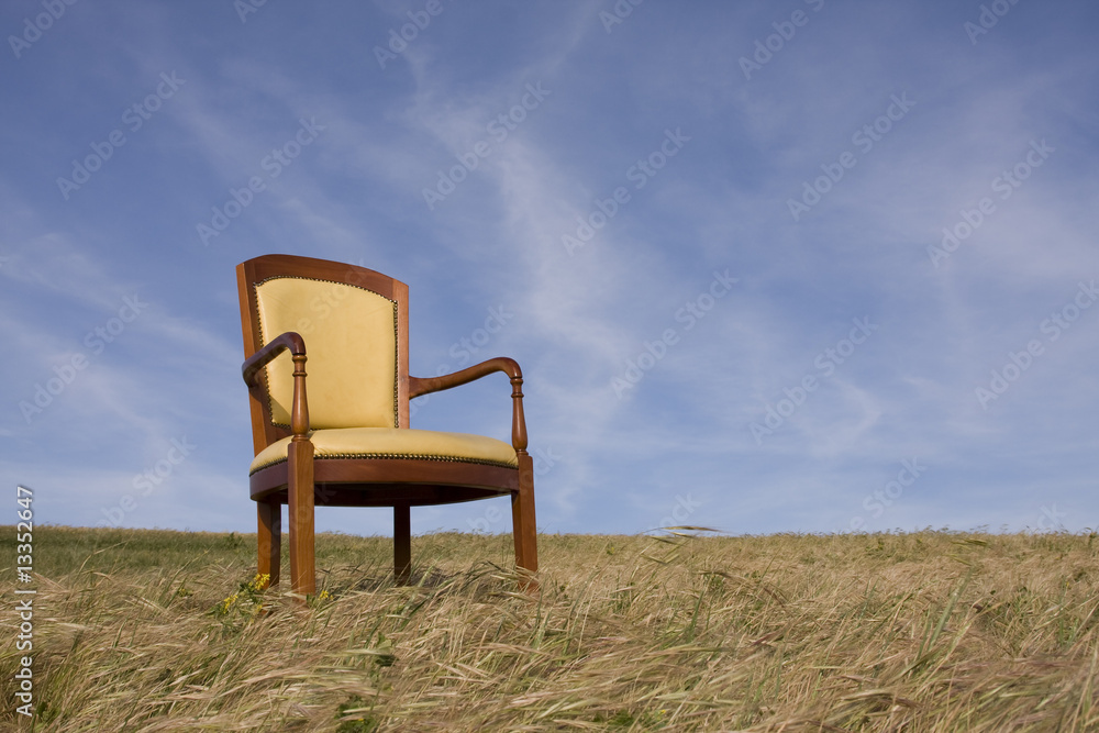 Fototapeta premium Loneliness chair