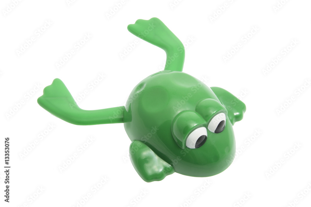 Naklejka premium Toy Frog