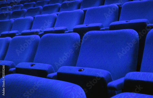 Blue Theater Seats