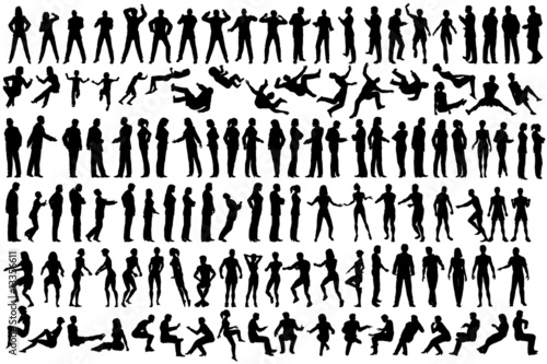 People outlines