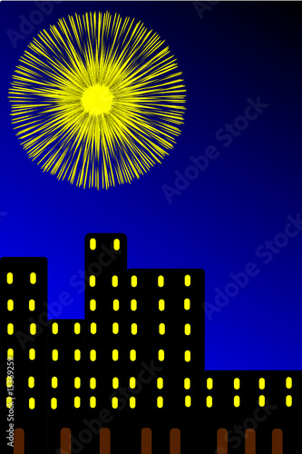 città notturna