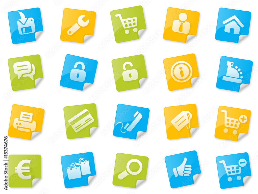 Sticky Icons Sticky Icons
