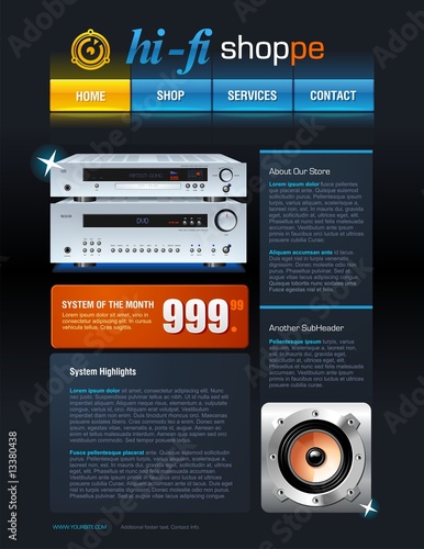 Hi-Fi Shop Brochure