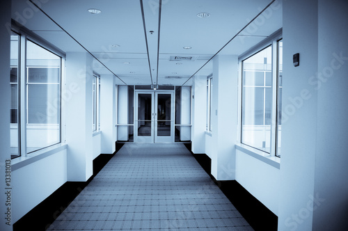 Office corridor