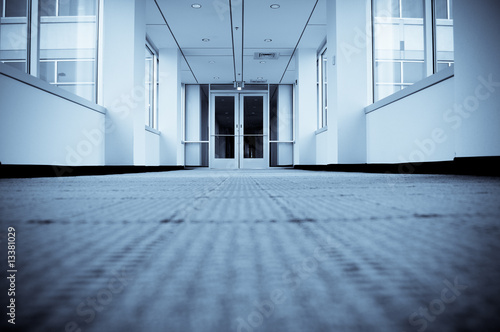 Office corridor