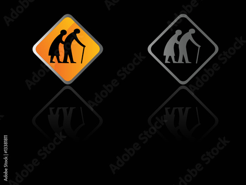 Elder pedestrians