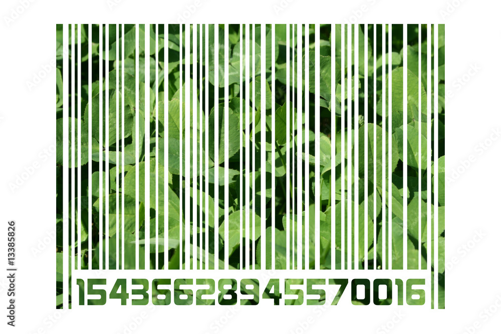 codice a barre fondo natura codice a barre fondo natura