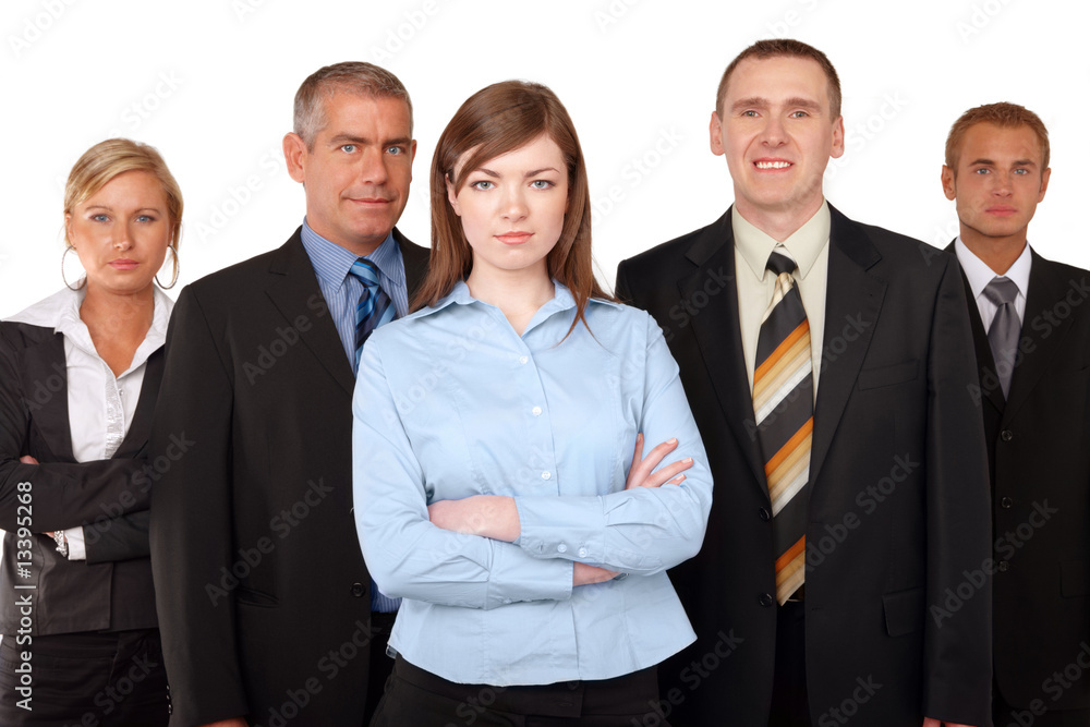 Successful business group Successful business group