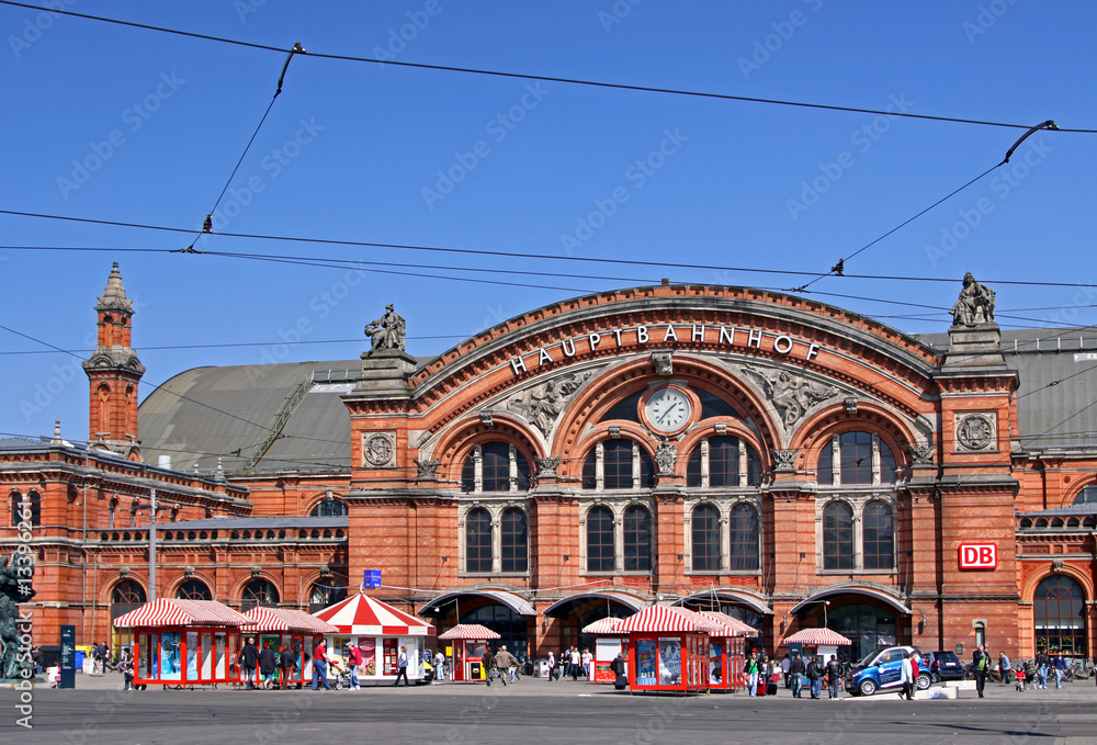 Fototapeta premium Hauptbahnhof Bremen