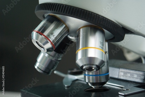 Microscope closeup