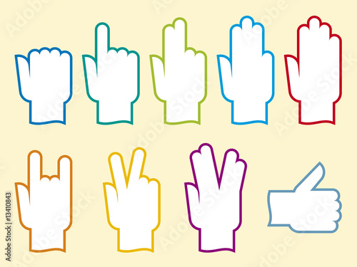 hand icons