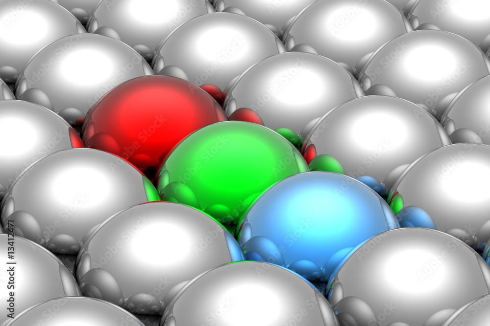 RGB spheres RGB spheres