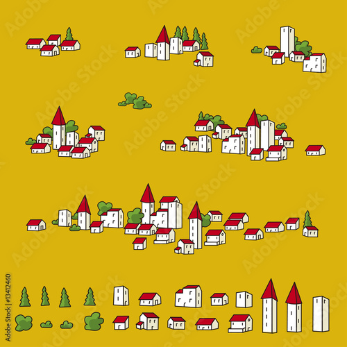 map towns