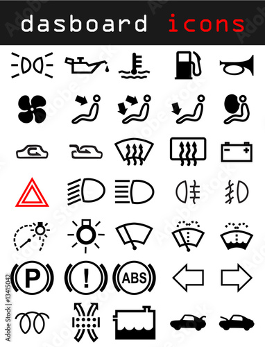 Dashboard icons