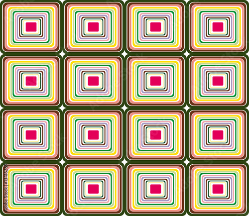 Seamless Retro pattern - vector