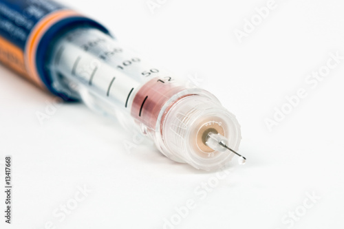 Disposable insulin injection pen